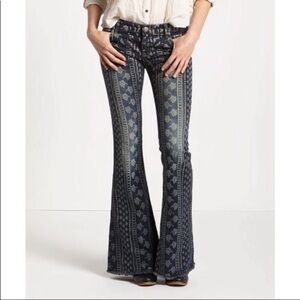 Free People Bali Mantra Flare Leg Jeans